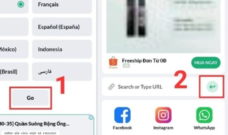 Dán link vào ứng dụng tải video Douyin