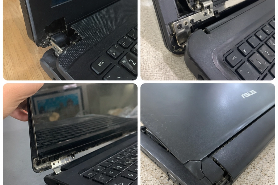 Dấu hiệu cho thấy đã đến lúc nên thay bản lề laptop Asus Dấu hiệu cho thấy đã đến lúc nên thay bản lề laptop Asus