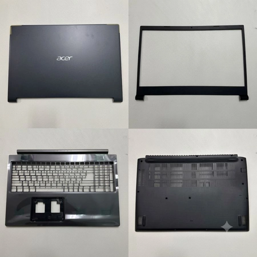 Cấu hình tạo vỏ máy tính xách tay Acer bao gồm những món đồ nào?