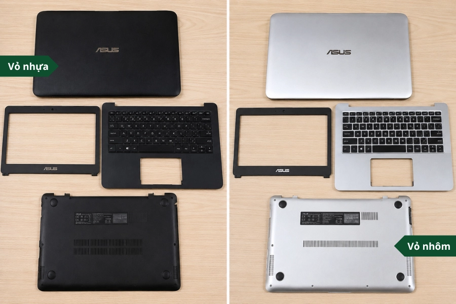 Nên thay vỏ laptop bằng chất liệu gì
