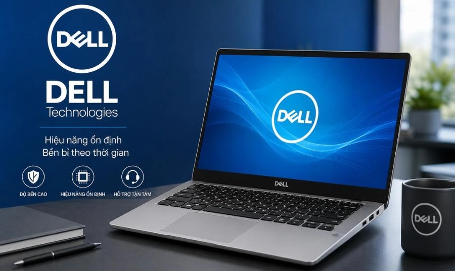Thương hiệu Dell – Bền bỉ, ổn định và đa dạng phân khúc