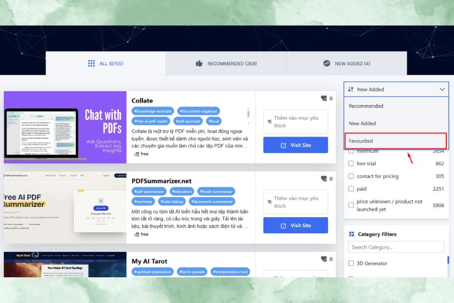 Thiết lập bộ lọc định giá và độ uy tín trên OpenFuture AI Thiết lập bộ lọc định giá và độ uy tín trên OpenFuture AI