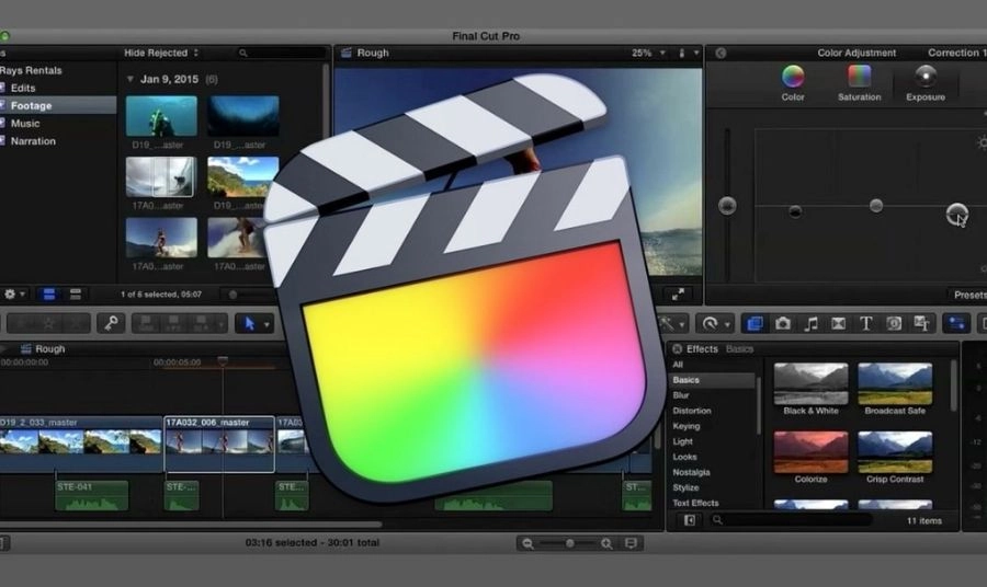 Final Cut Pro – Tối ưu tuyệt đối cho hệ sinh thái Mac