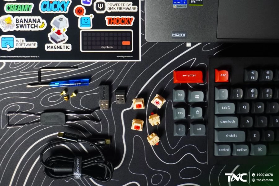 Bàn phím Keychron V5 Ultra 8K: Đỉnh cao cho gamer và coder Bàn phím Keychron V5 Ultra 8K: Đỉnh cao cho gamer và coder