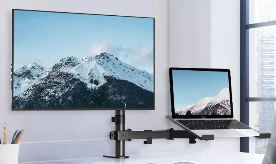 Vì sao nên nâng cấp giá treo màn hình đôi cho góc làm việc?