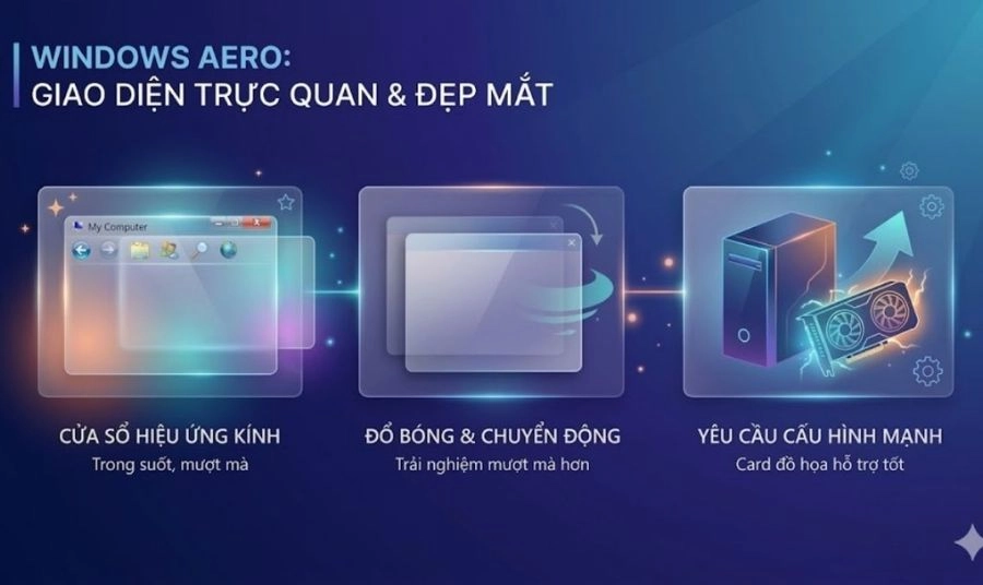 Những tính năng đột phá và những rào cản thực tế trên Windows Vista