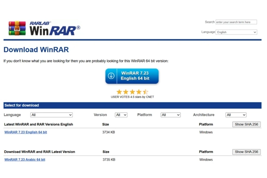 Hướng dẫn cách cài đặt phần mềm WinRAR 7.23 chuẩn xác nhất Hướng dẫn cách cài đặt phần mềm WinRAR 7.23 chuẩn xác nhất