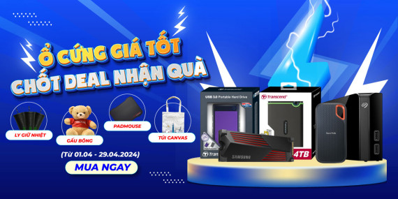 Ổ CỨNG GIÁ TỐT - CHỐT DEAL NHẬN QUÀ