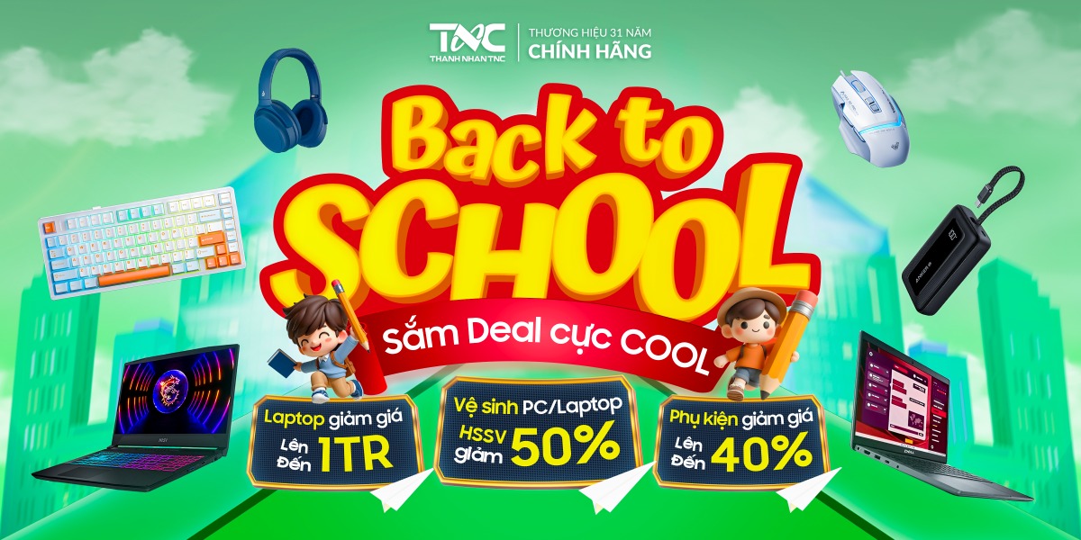 BACK TO SCHOOL - SẮM DEAL CỰC COOL