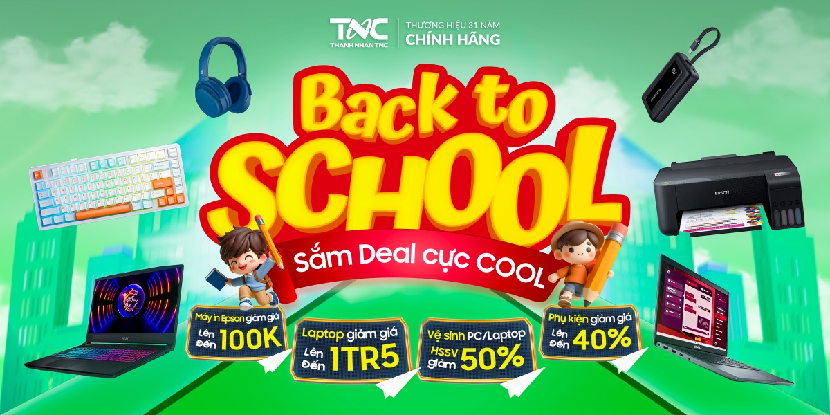 BACK TO SCHOOL - SẮM DEAL CỰC COOL