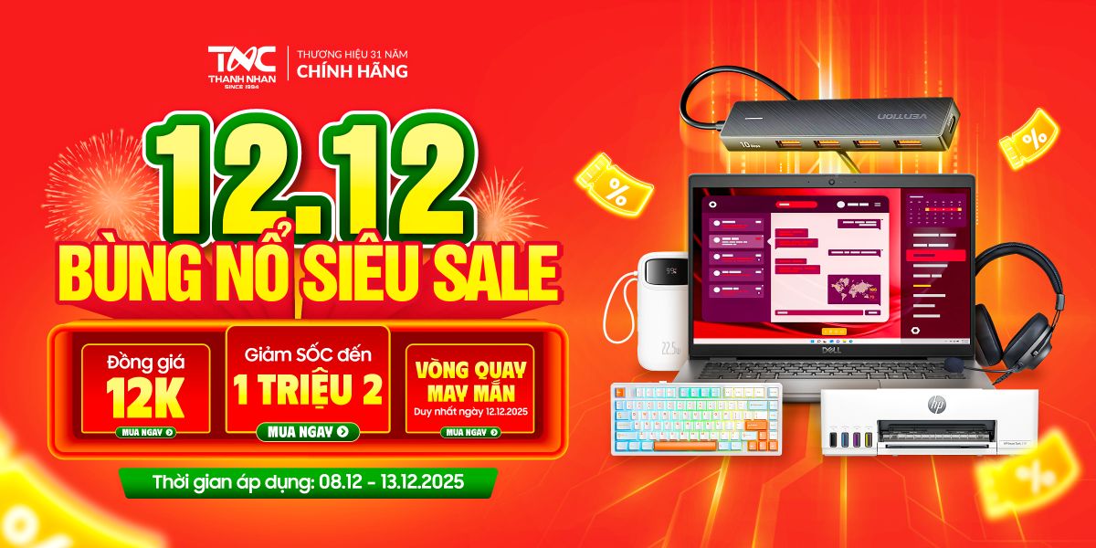 BÙNG NỔ SIÊU SALE 12.12