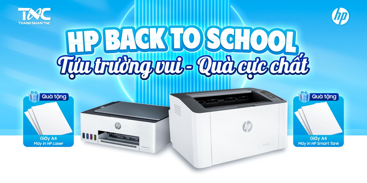 HP BACK TO SCHOOL - TỰU TRƯỜNG VUI, QUÀ CỰC CHẤT