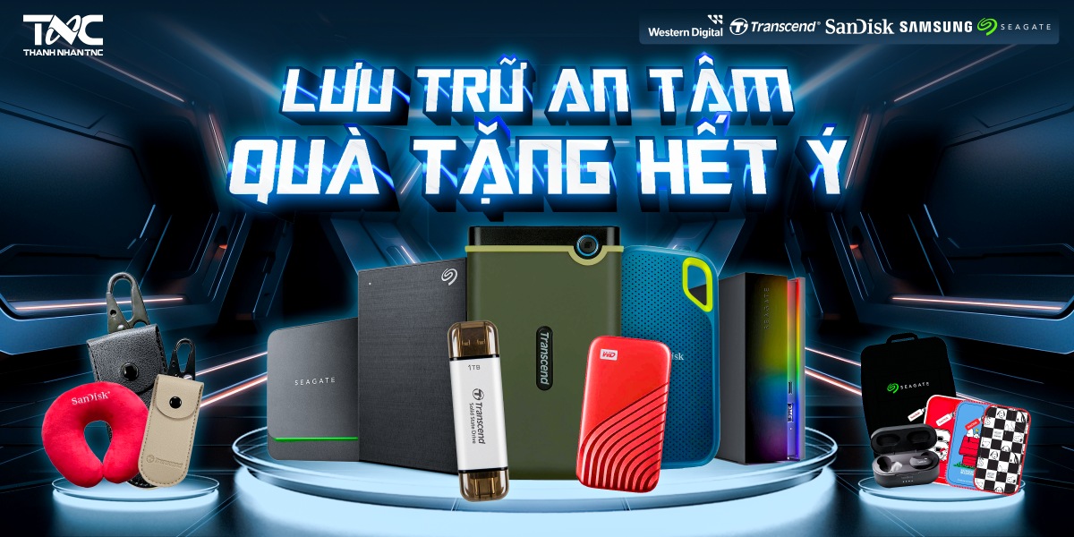 LƯU TRỮ AN TÂM - QUÀ TẶNG HẾT Ý