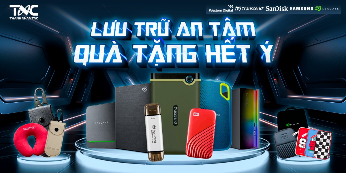 LƯU TRỮ AN TÂM - QUÀ TẶNG HẾT Ý
