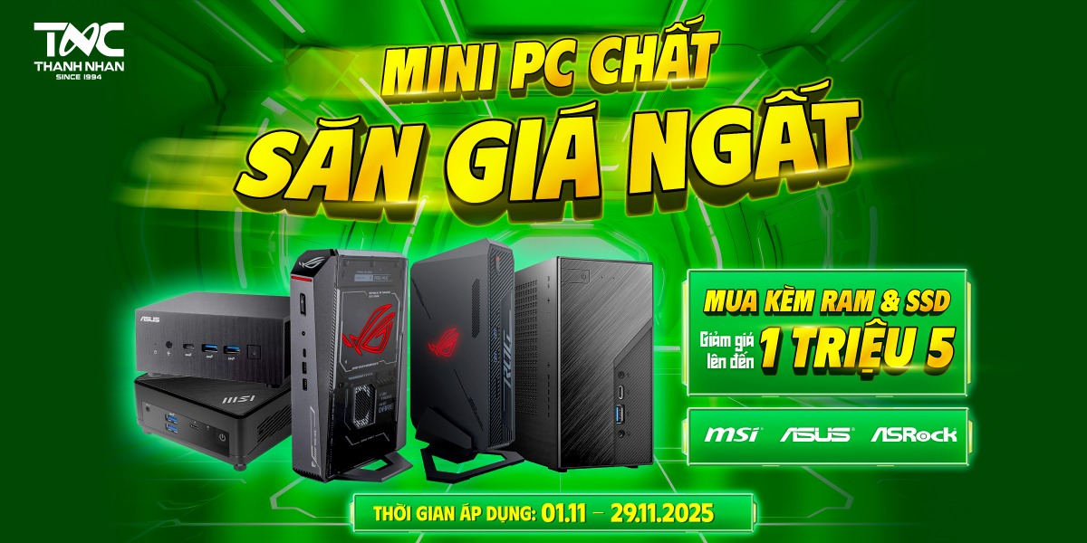 MINI PC CHẤT - SĂN GIÁ NGẤT