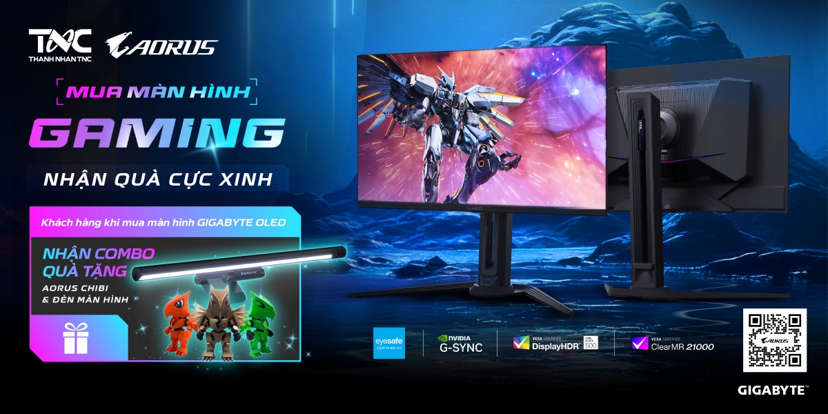 MUA MÀN HÌNH GAMING - NHẬN QUÀ CỰC XINH