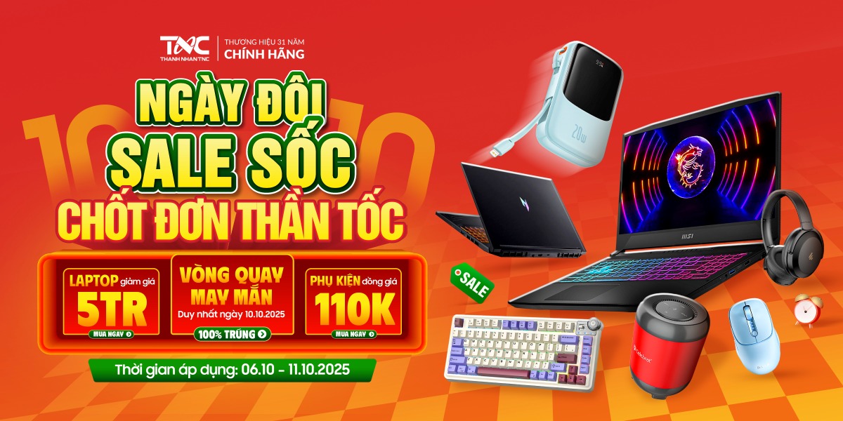 NGÀY ĐÔI SALE SỐC - CHỐT ĐƠN THẦN TỐC