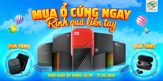 MUA Ổ CỨNG NGAY - RINH QUÀ LIỀN TAY