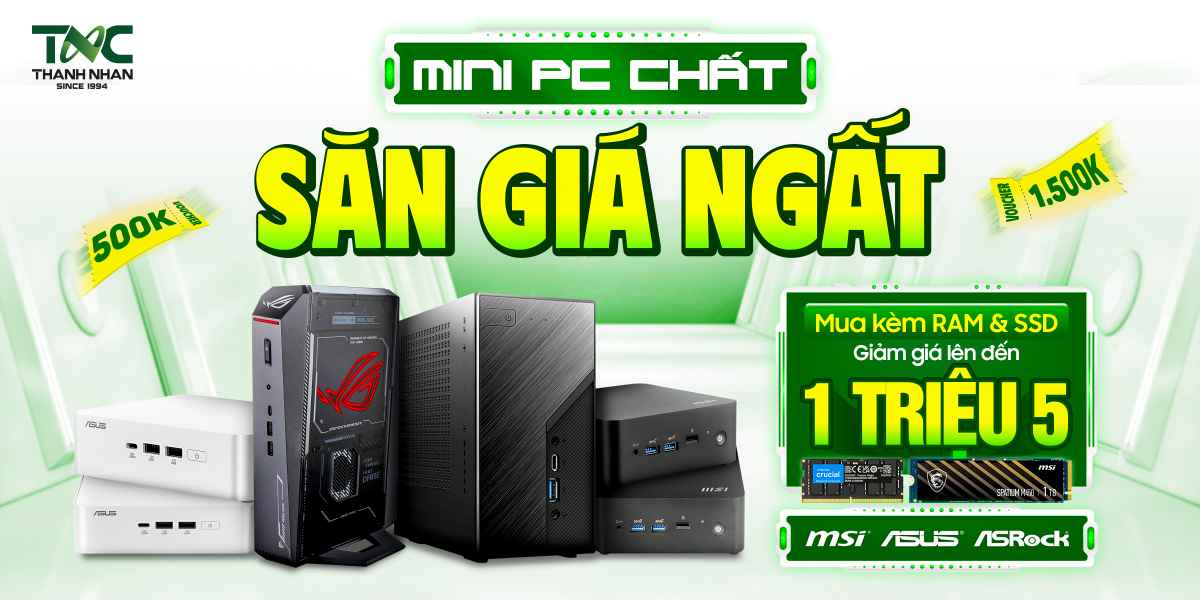 MINI PC CHẤT - SĂN GIÁ NGẤT