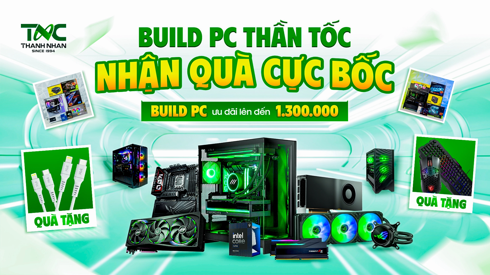 BUILD PC THẦN TỐC - NHẬN QUÀ CỰC BỐC