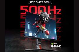Màn hình máy tính gaming ASUS ROG Swift ra mắt với tần số quét 500Hz đầu tiên trên thế giới