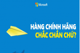 Lợi ích của việc sử dụng phần mềm Microsoft chính hãng