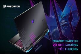 Acer Predator Helios Neo 16 chính thức ra trận, trở thành "vũ khí" gaming tối thượng 2023