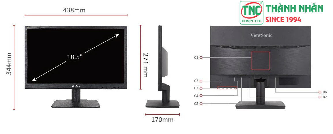 màn hình lcd viewsonic