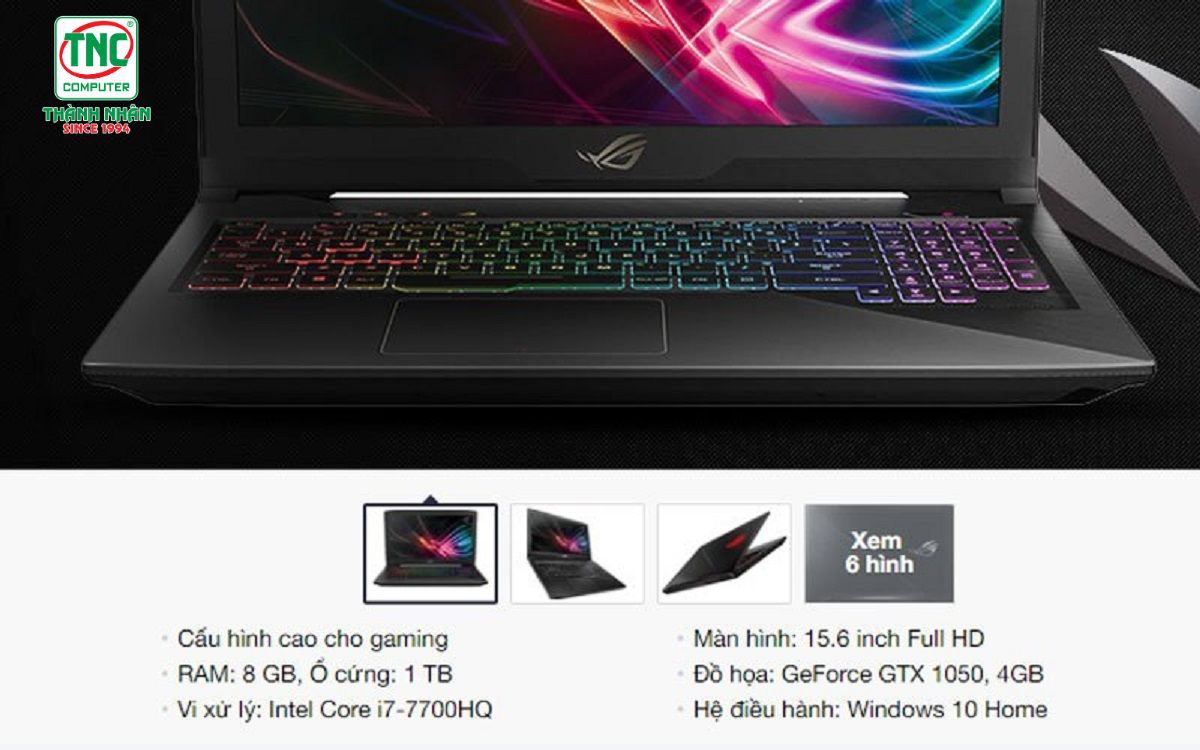 Xem đầy đủ thông số kỹ thuật của laptop