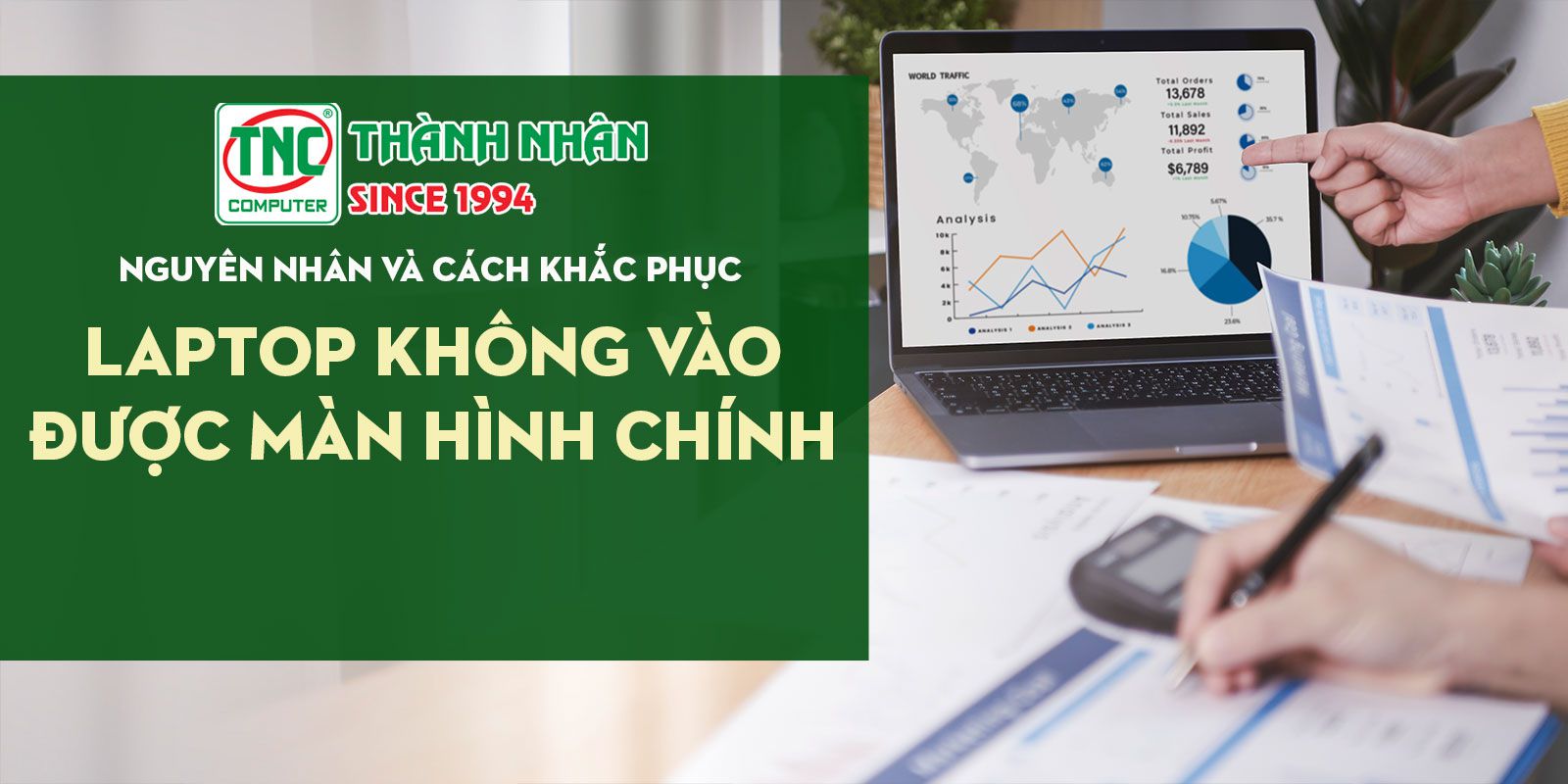 Laptop không vào được màn hình chính