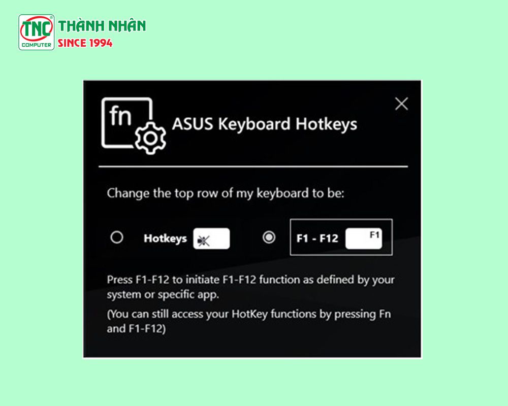 cách bật đèn bàn phím trên laptop asus