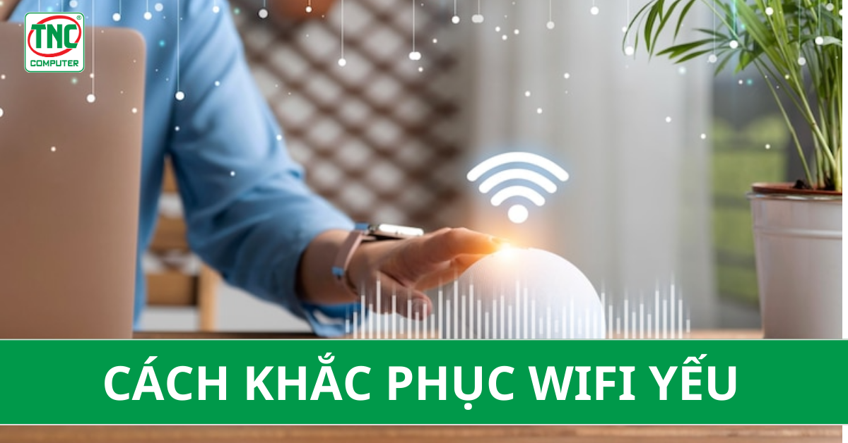 cách khắc phục wifi bị yếu