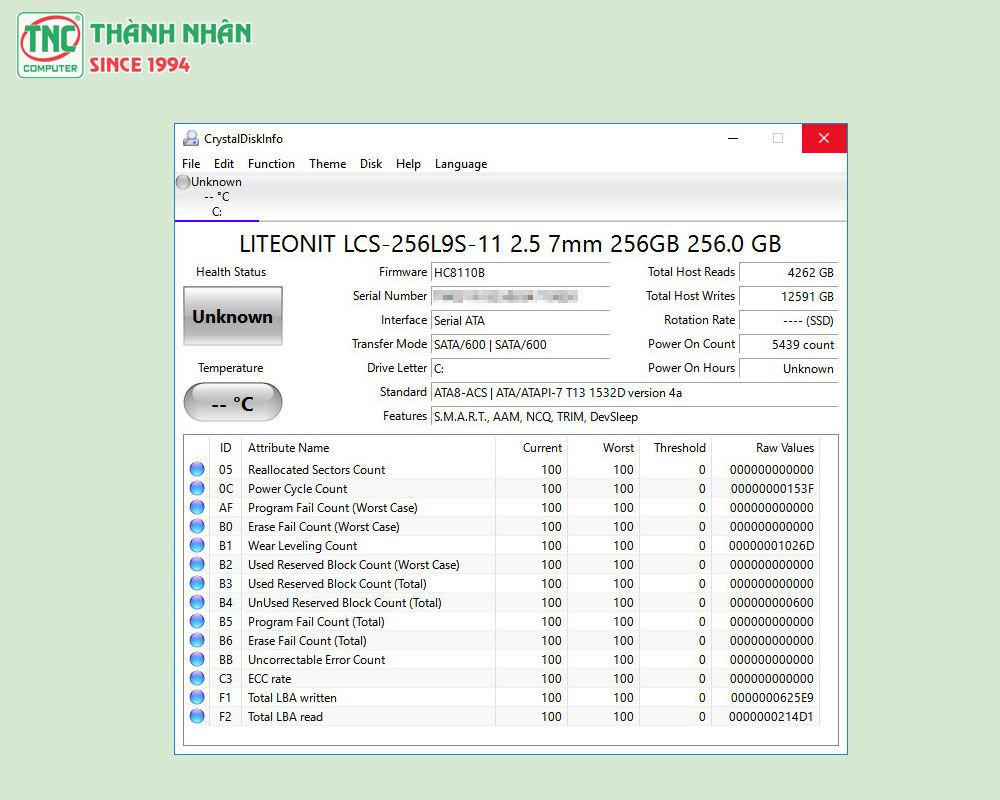 cách kiểm tra ổ cứng laptop bị lỗi