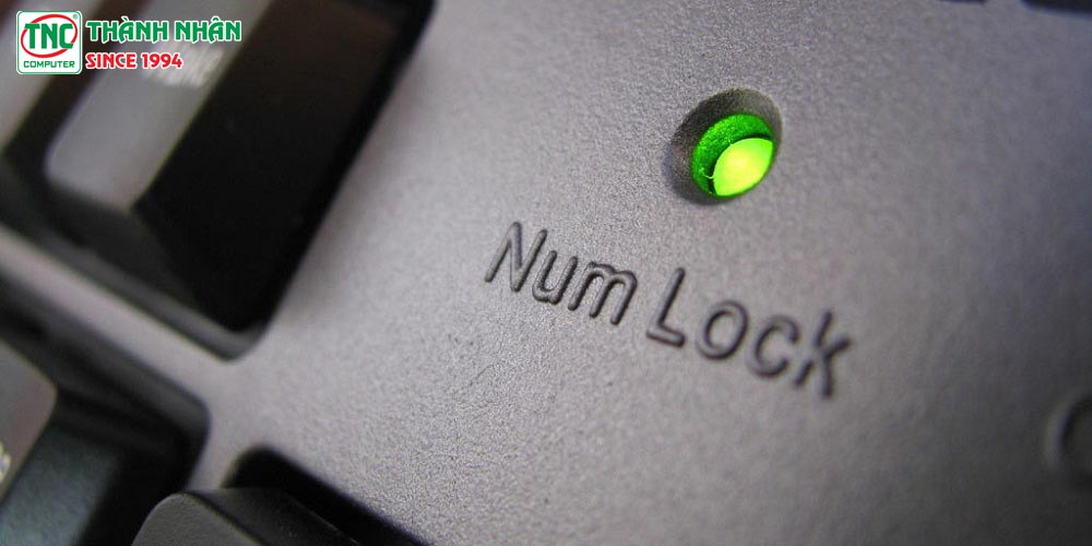Kích hoạt chế độ Numlock để bật chế độ phím số trên laptop HP