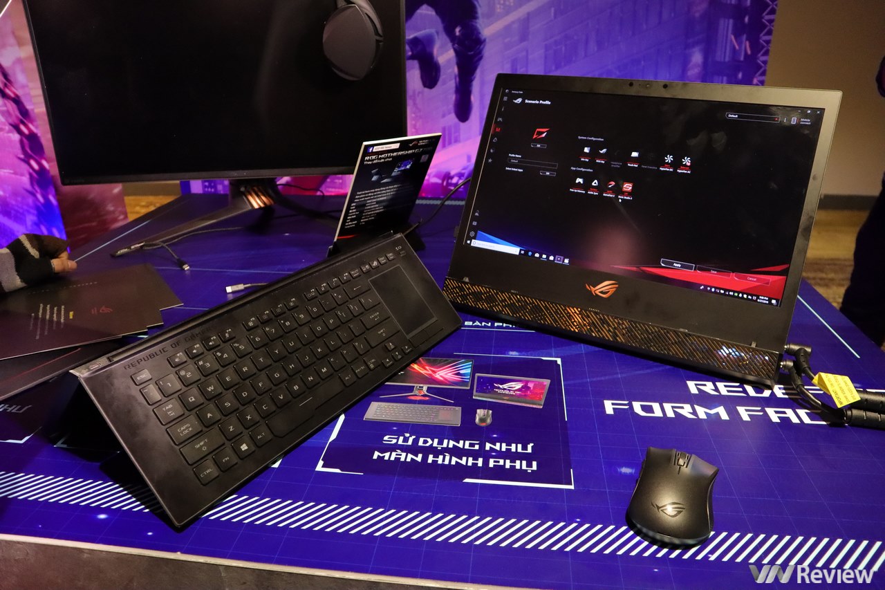 Laptop gaming ASUS ROG Mothership về Việt Nam