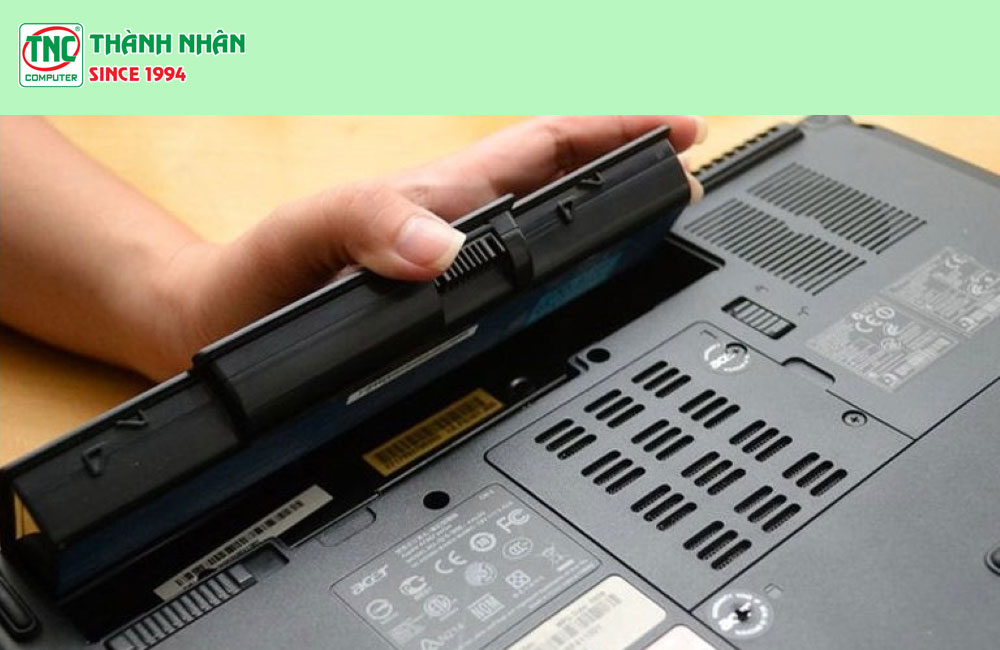 máy tính cắm sạc không lên nguồn