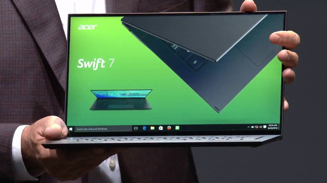 Acer chuẩn bị lên kệ Swift 5 mới: Laptop 15,6 inch nhẹ nhất thế giới