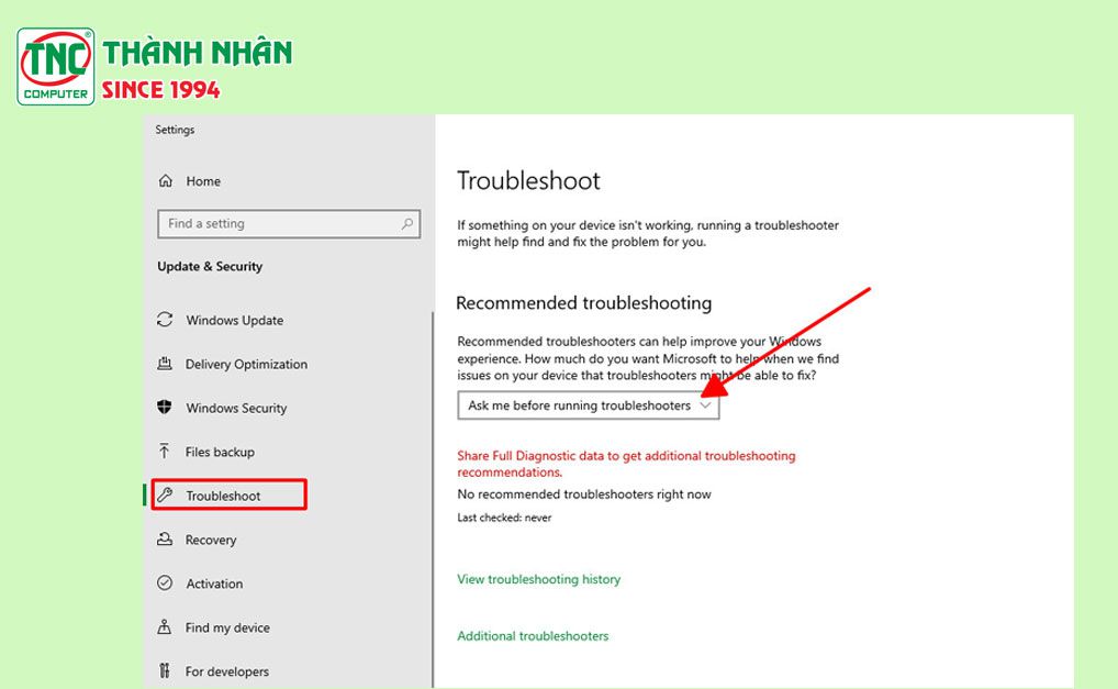 fix lỗi màn hình xanh
