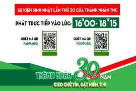 [Đếm ngược]: Chỉ còn 1 ngày nữa là sự kiện Mừng sinh nhật 30 năm "Gieo chữ tín - Gặt niềm tin" diễn ra