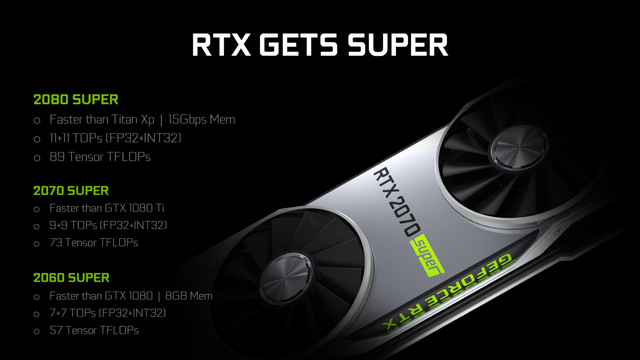 Bộ 3 RTX SUPER của Nvidia đã lộ diện: VGA mạnh hơn