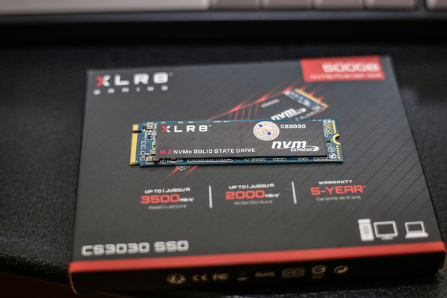 Trải nghiệm PNY XLR8 CS 3030 500GB: SSD nhanh chóng mặt