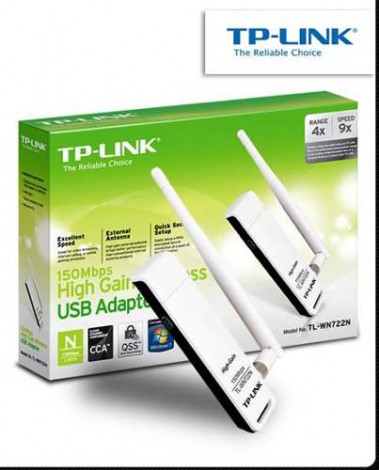 USB Wi-Fi TP-Link TL-WN722N (150 Mbps/ Wifi 4/ 2.4 GHz)