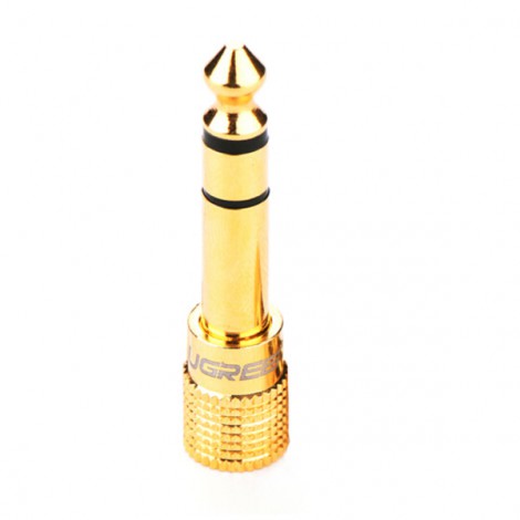 Đầu chuyển Audio 6.5mm to 3.5mm cao cấp mạ vàng 24K Ugreen 20503