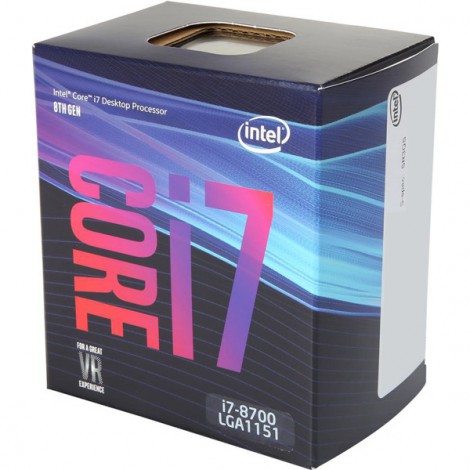 CPU Intel Core i7 8700