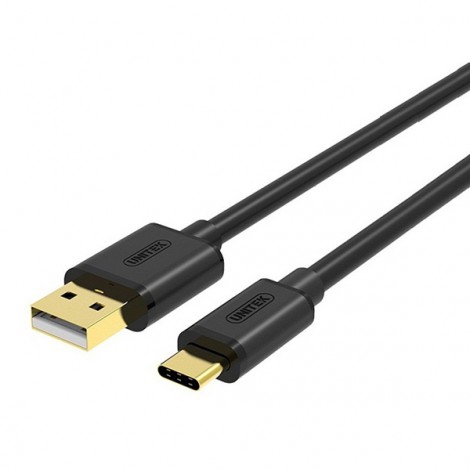 Cable USB 2.0 sang TYPE-C UNITEK (Y-C 483BK)