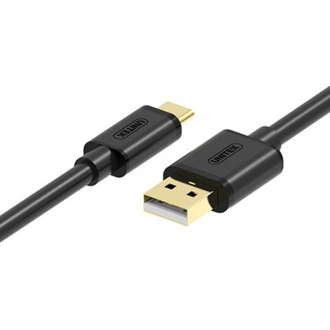 Cable USB 2.0 sang TYPE-C UNITEK (Y-C 483BK)