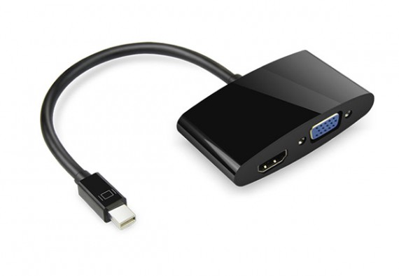 Cable Mini DisplayPort sang VGA+HDMI Y-6328BK