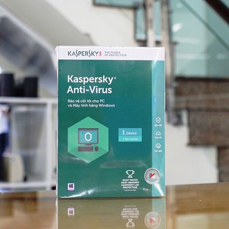 Phần mềm diệt virus Kaspersky Anti Virus (1 User)