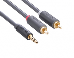 Cáp chuyển đổi Audio 3.5mm sang 2 RCA dài 2m Ugreen 10510