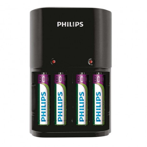 Pin + sạc Philips AAA 800mAh SCB1450NB